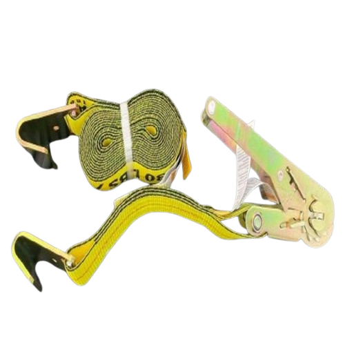2" X 16' Ratchet Strap with Flat Hooks