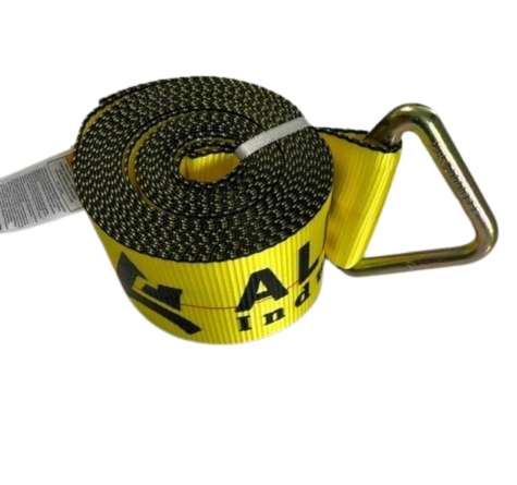 4" X 30' Winch Strap with D-Ring.