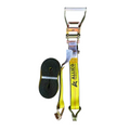 2" X 16' Ratchet Strap with Double Finger Hooks