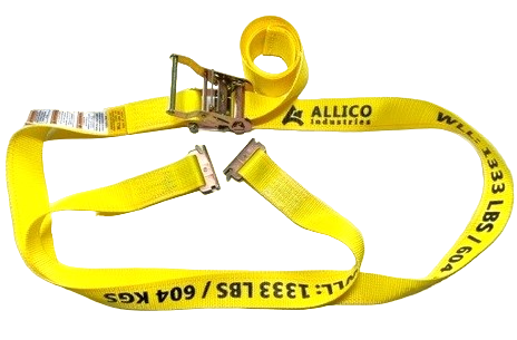 2" X 12' E-Logistic Ratchet Strap